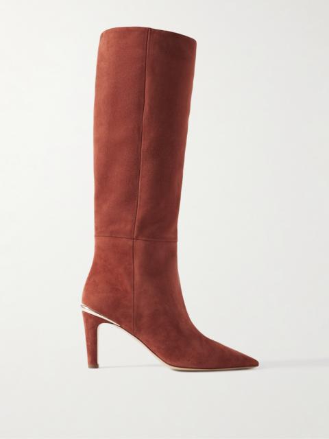 Aura Suede Knee Boots