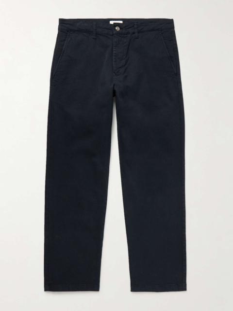 Aden 1923 Straight-Leg Organic Cotton-Blend Twill Chinos