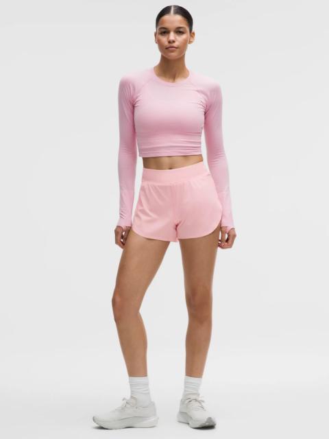 Fast and Free High-Rise Classic-Fit Split Short 3"