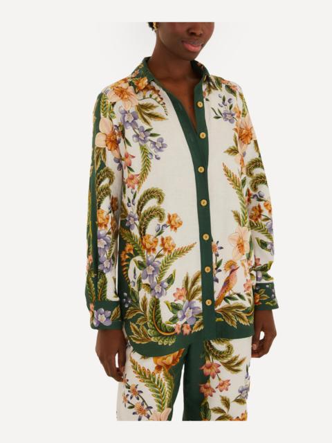 Sand Nature Collared Buttoned Shirt