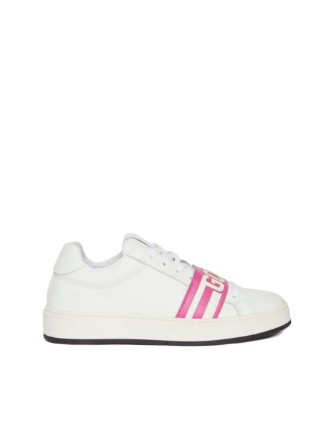 logo-strap sneakers