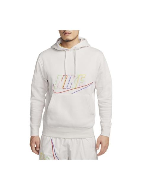 Nike AS M NK CLUB+ BB PO HOODIE MCF Logo White DX0542-030