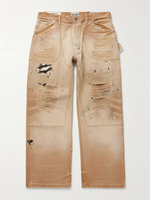 Branko Carpenter Straight-Leg Distressed Jeans