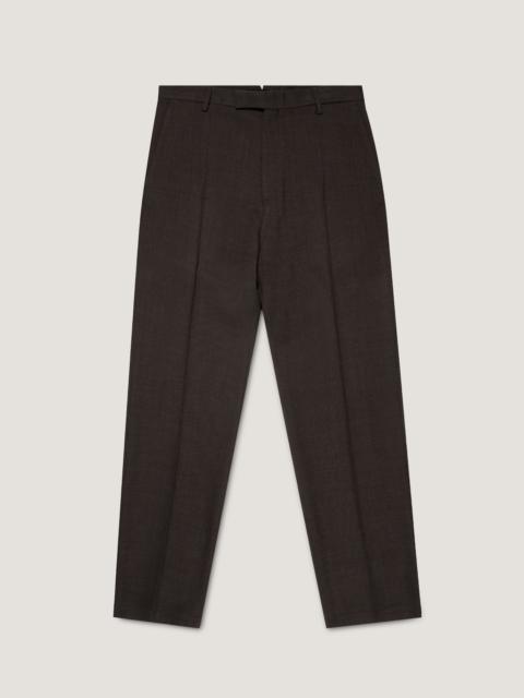 Textured Wool Trouser