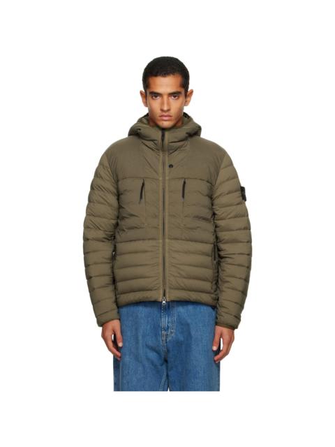 Khaki 4100020 Seamless Tunnel Nylon Down-TC Jacket