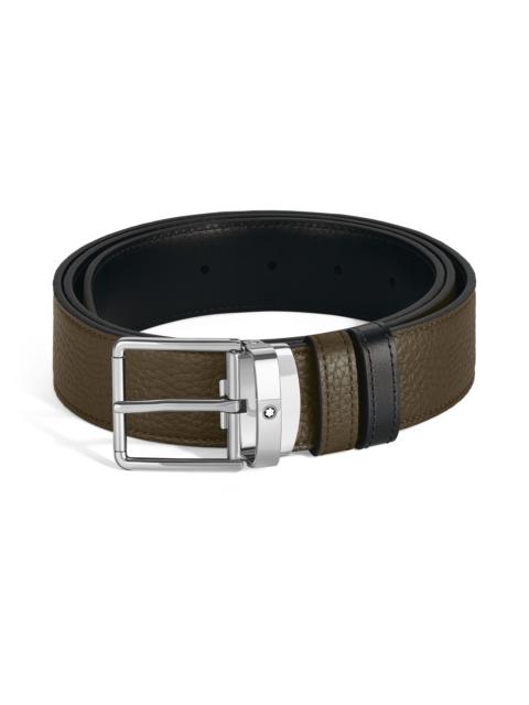 EVERYDAY 35 MM REVERSIBLE BELT IN GRAIN LEATHER