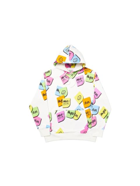 Palace Palast Minute AOP Hood White