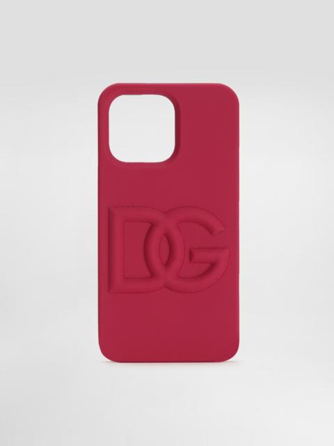 Rubber iPhone 14 Pro Max Cover with DG logo