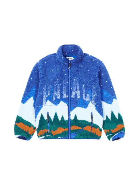 Palace Peak Funnel Fleece Blue