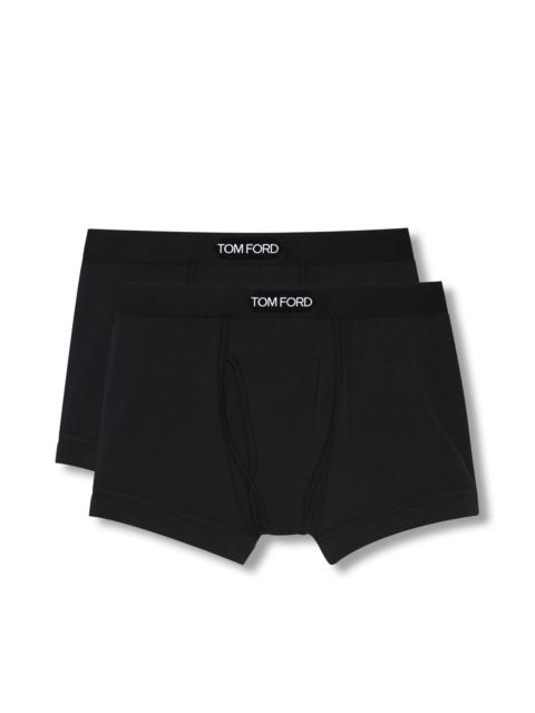 COTTON MODAL BOXER BRIEFS TWO PACK