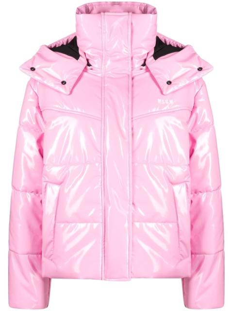 quilted puffer jacket