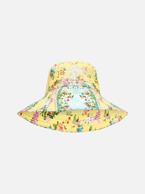 WIDE BRIM BUCKET HAT