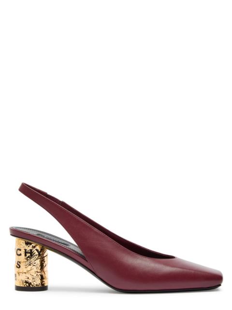 Givenchy Tape-effect Slingback Leather Pumps