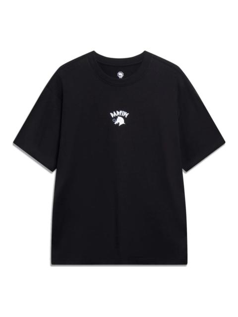 Li-Ning BadFive Graphic T-shirt 'Black' AHST285-4