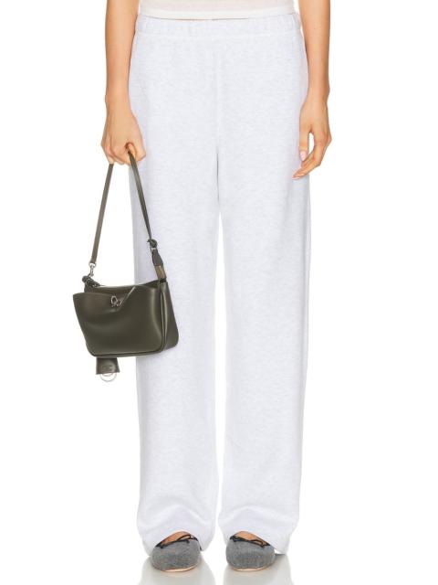 Cotton Fleece Classic Straight Leg Pant