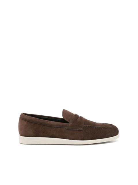 suede loafers