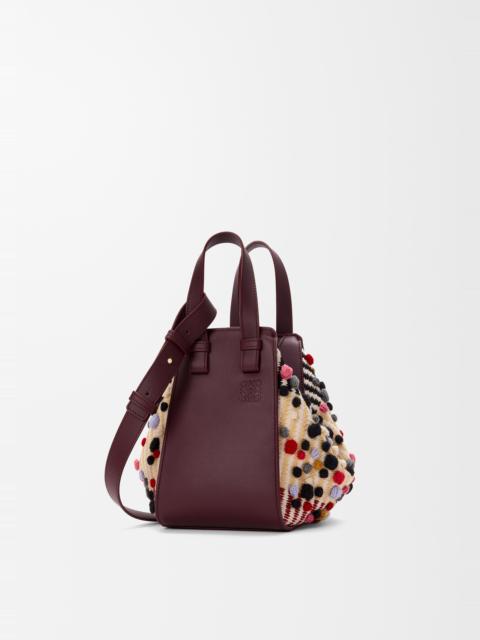 Compact Hammock bag in embroidered textile