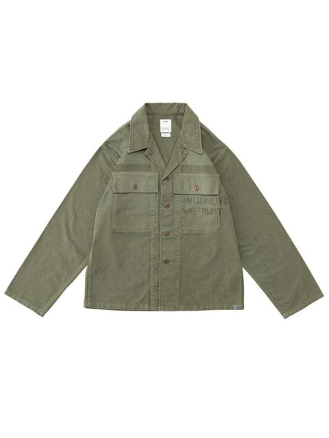 CARDWELL SHIRT L/S DMGD OLIVE