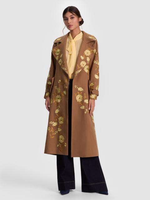 NEVADA EMBROIDERED TRENCH COAT