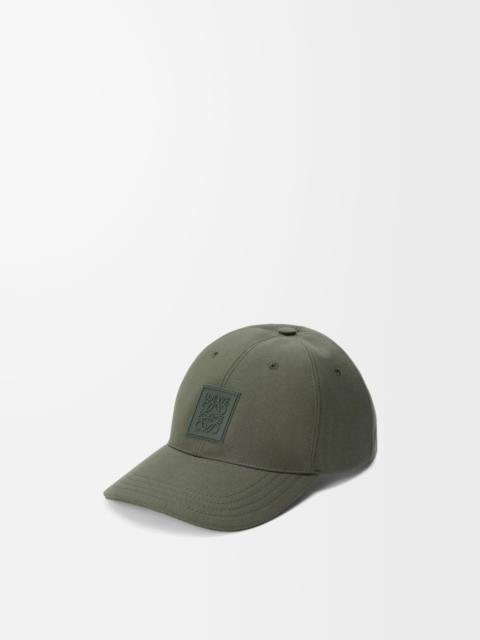 Patch cap in canvas