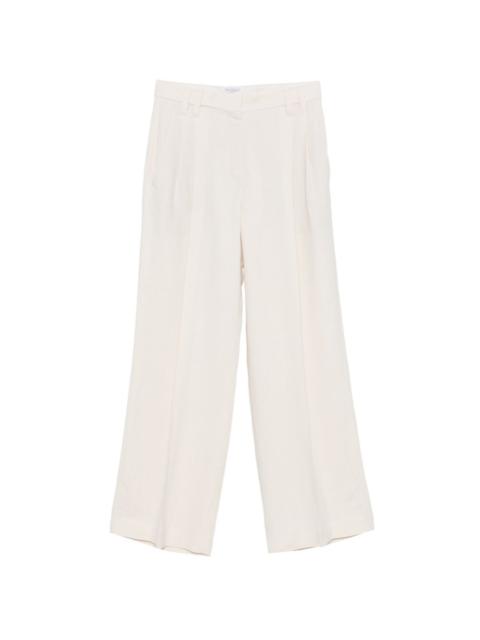 pleated trousers
