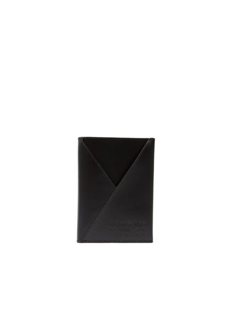 logo-embossed passport holder