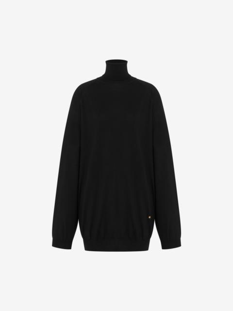 WOOL SWEATER WITH CUT-OUT GOLDEN M