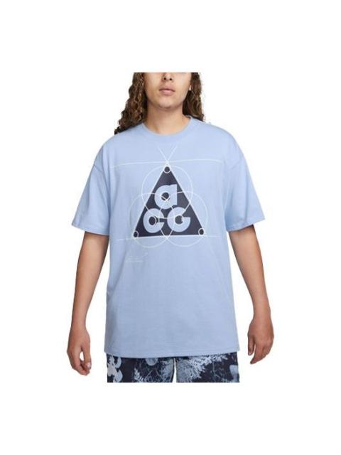 Nike Acg Leyline T-Shirt 'Blue' FB8120-479