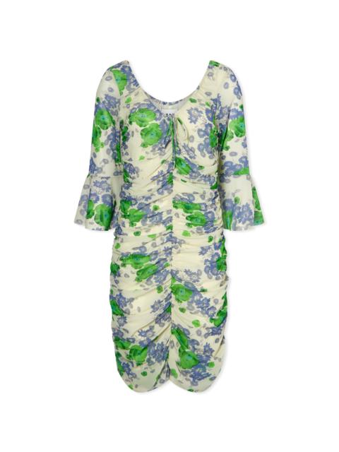 GANNI U-Neck Mini Dress