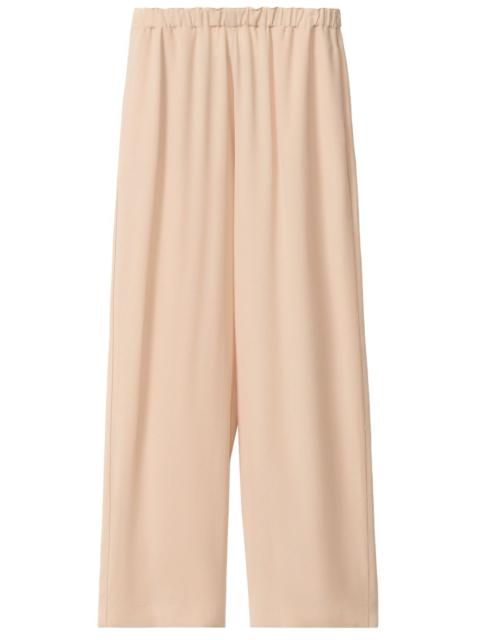 bead-detail trousers