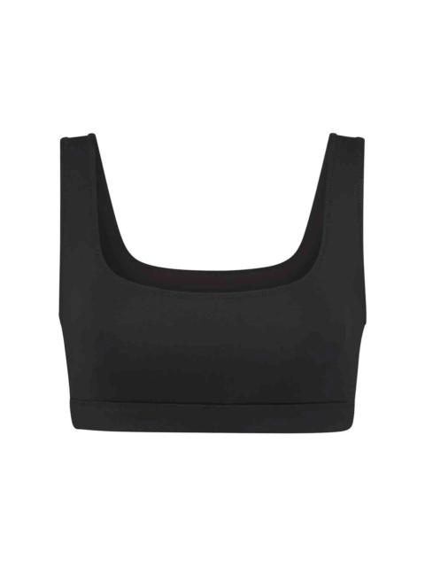 SKIMS Swim Tank Bikini Top Onyx