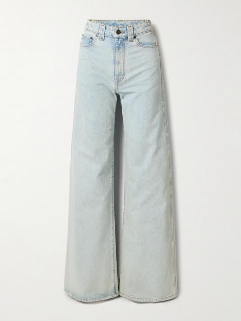 Dane High-rise Wide-leg Jeans