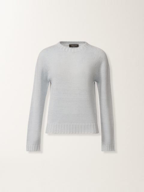 Platinum sweater with lurex
