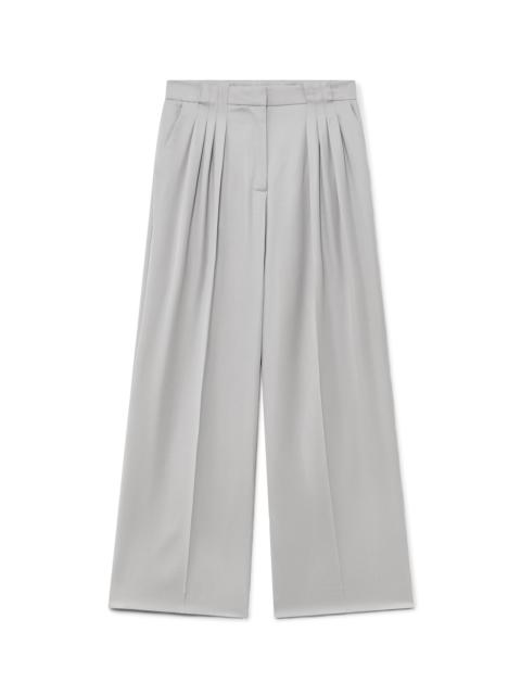 Wool Triple Pleat Tailored Trousers | Casablanca Paris