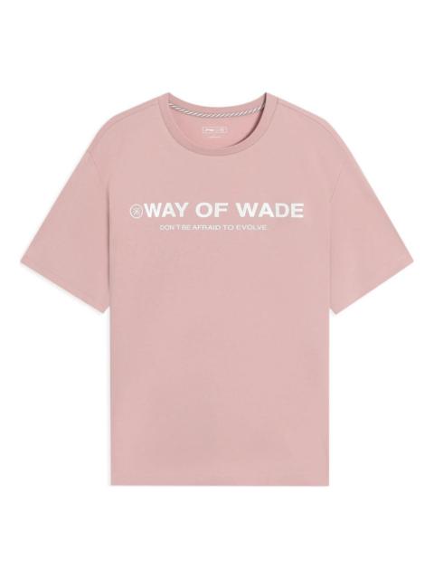 Li-Ning Way Of Wade Graphic T-shirt 'Pink' AHSS809-6