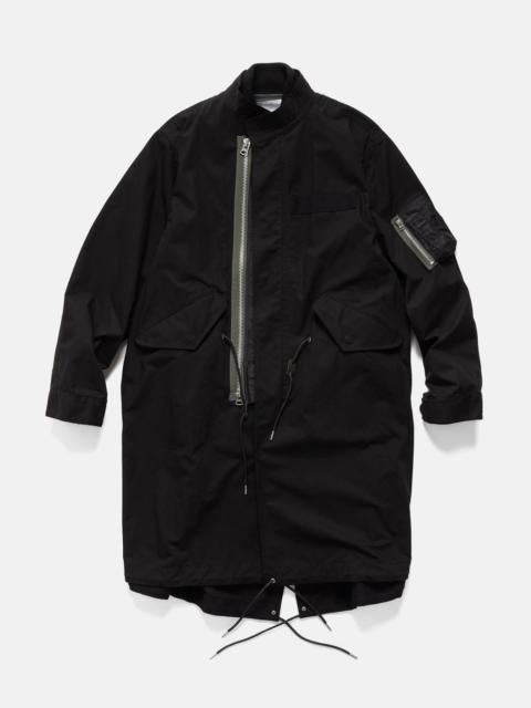 Rip Stop Coat Black