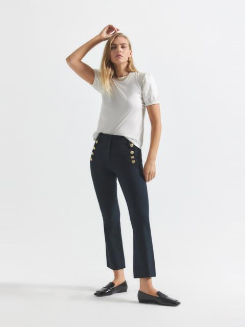 ROBERTSON CROP FLARE TROUSERS