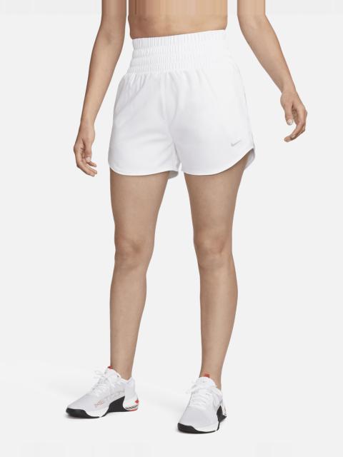 Nike One Women's Dri-FIT Ultra High-Waisted 3" Brief-Lined Shorts
