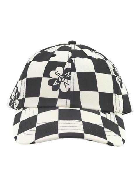 (WMNS) Vans Court Side Printed Califas Ditsy 'White Black' VN0A7TP6YAL