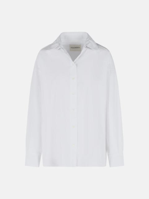 'CAPE' WHITE COTTON SHIRT