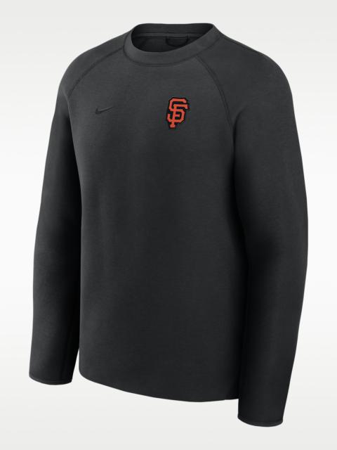 San Francisco Giants Tech Fleece Men's Nike MLB Pullover Crew