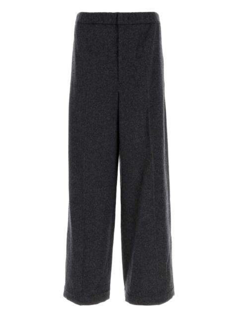 flannel wool trousers