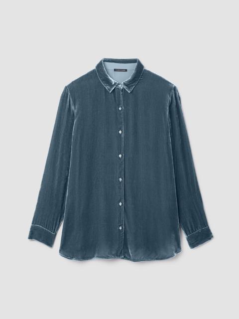 Velvet Classic Collar Shirt