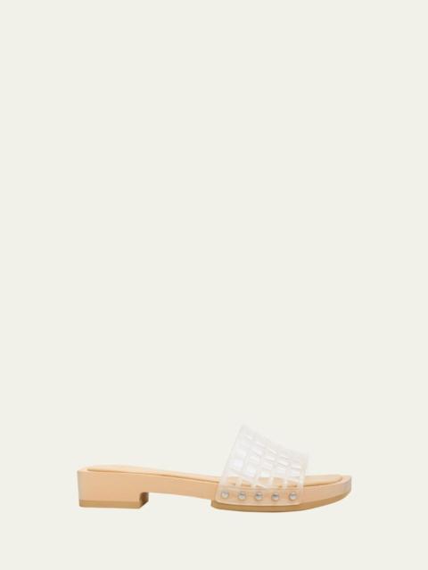 Barbara Jelly Slide Sandals