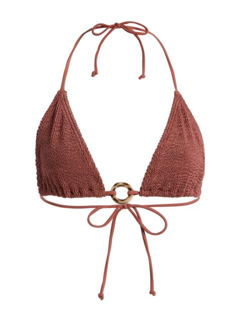 Ingrid Ring Triangle Bikini Top neutral