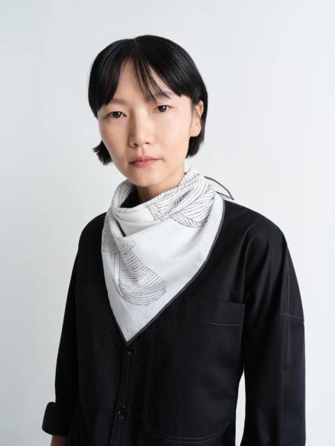 PHILIPPE WEISBECKER BANDANA 60 GREEN HOUSES