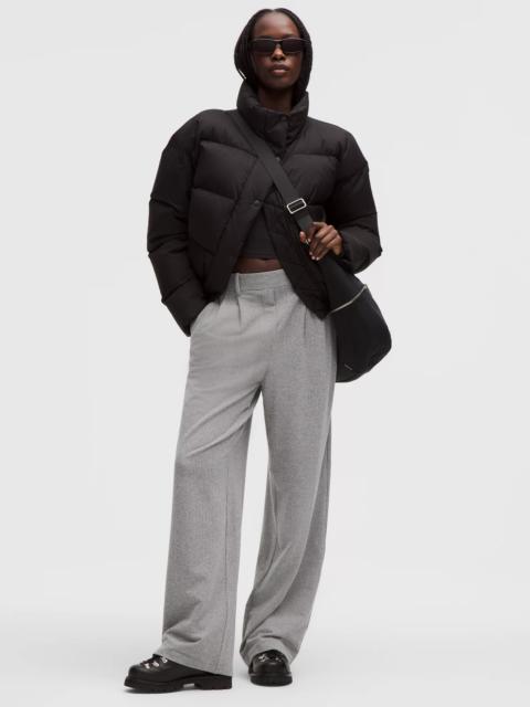 Daydrift High-Rise Wide-Leg Trouser Regular *Herringbone