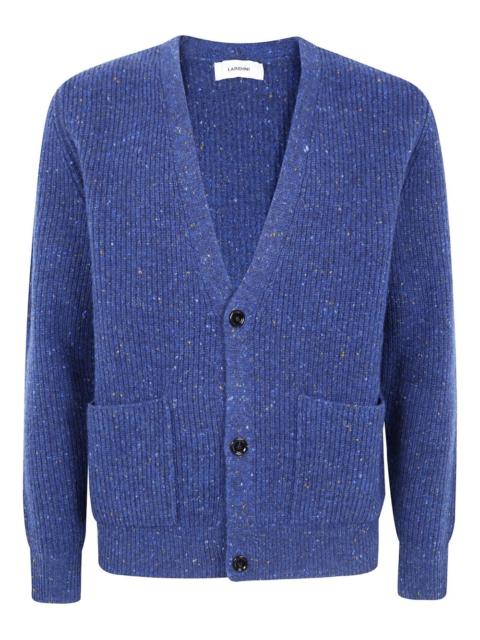 ribbed wool cardigan