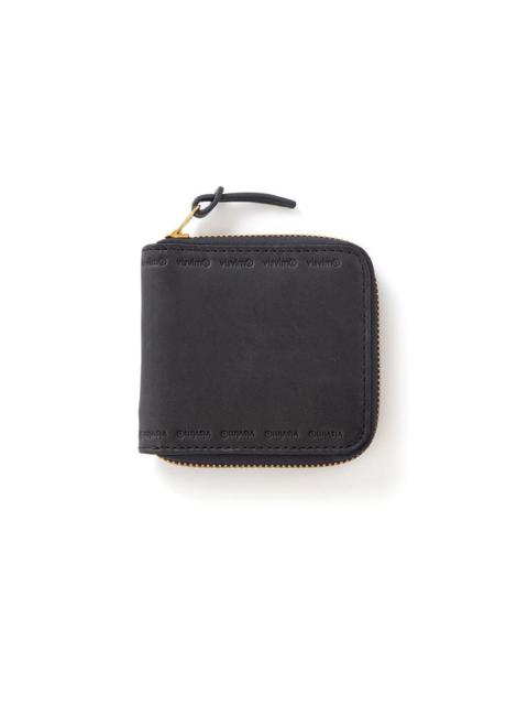 LEATHER BI-FOLD NAVY
