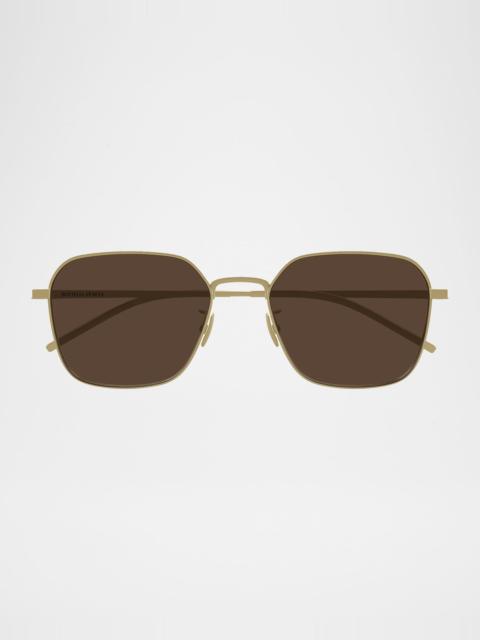 Men's Bv1422sa-001 Metal Aviator Sunglasses